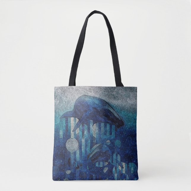 Bolsa Tote Rainha Submarina (Frente)