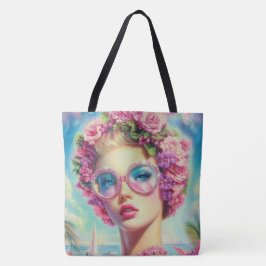 Bolsa Tote Rainha Tropical Glamor