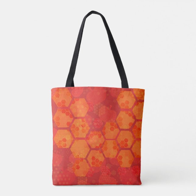Bolsa Tote Raio Laranja (Verso)
