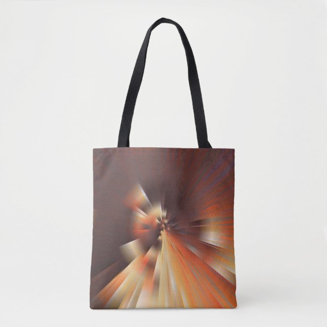 Bolsa Tote raios abstrato (Frente)
