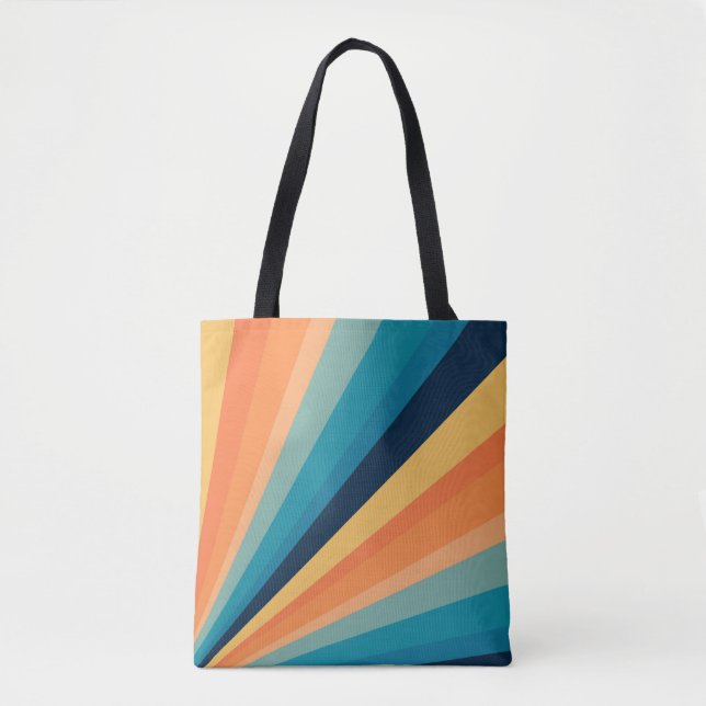 Bolsa Tote Raios solares retrorreflectores (Frente)