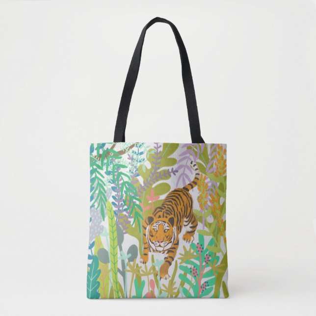 Bolsa Tote Raiz da Selva - Tigre (Frente)