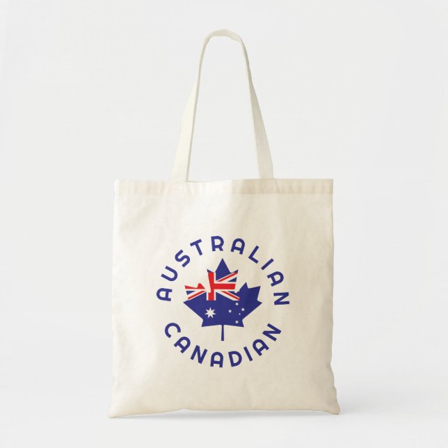 Bolsa Tote Raízes australianas canadianas (Frente)