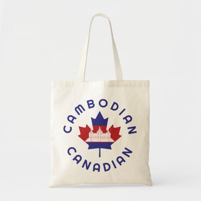 Bolsa Tote Raízes Cambodian Canadenses (Frente)