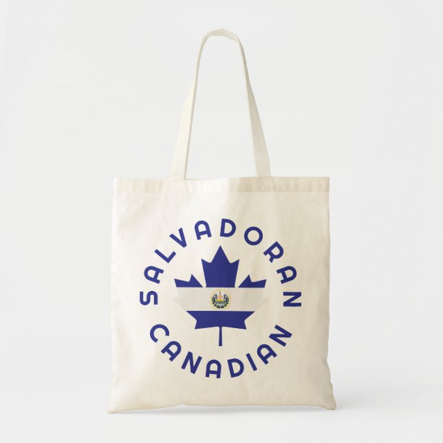 Bolsa Tote Raízes Canadenses Salvadorenhas (Frente)