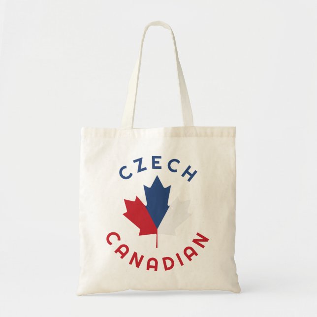 Bolsa Tote Raízes Checas Canadenses (Frente)