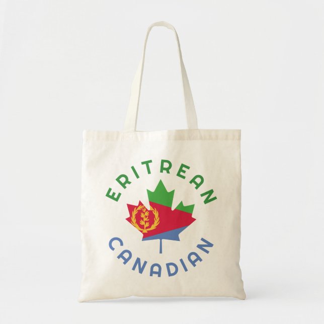 Bolsa Tote Raízes da Eritreia Canadense (Frente)