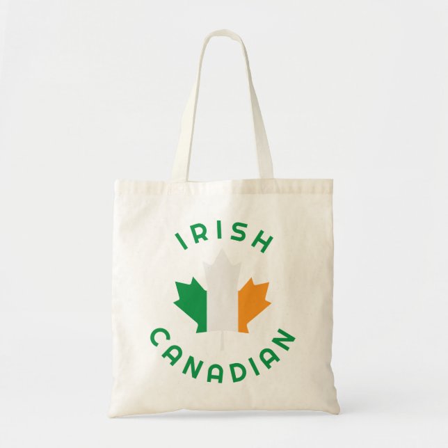 Bolsa Tote Raízes da Irlanda do Canadá (Frente)