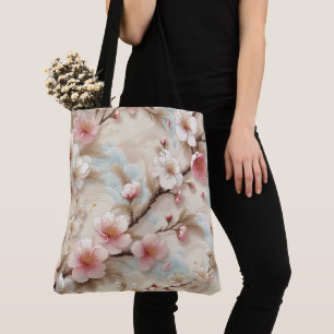 Bolsa Tote Ramificações do Flor da Maçã
