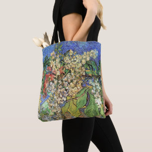 Bolsa Tote Ramos de Castanheira em Flor por Vincent van Gogh