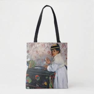 Bolsa Tote Rapariga com chapéu, Edgar Degas