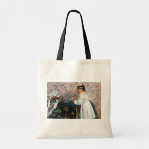 Bolsa Tote Rapariga com chapéu, Edgar Degas