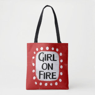 Bolsa Tote Rapariga com Saco de Fogo