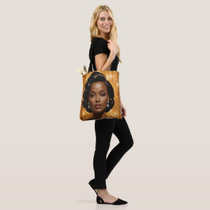 Bolsa Tote Rapariga de Vidro Retro (Diana)