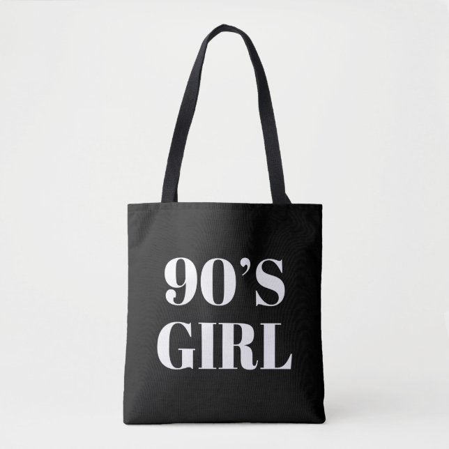 Bolsa Tote Rapariga dos anos 90 (Frente)