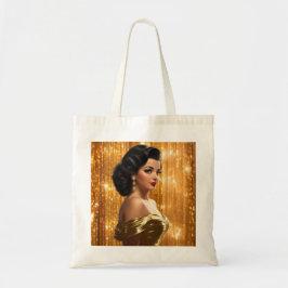 Bolsa Tote Raparigas com Glam Retro (Ana Maria)