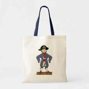 Bolsa Tote Rapaz bonito do pirata