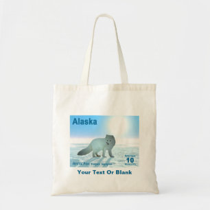 Bolsa Tote Raposa Árctica - Pocena do Alasca