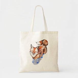 Bolsa Tote Raposa nas Meias