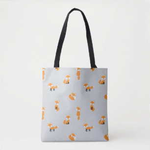 Bolsa Tote Raposa padrão uniforme