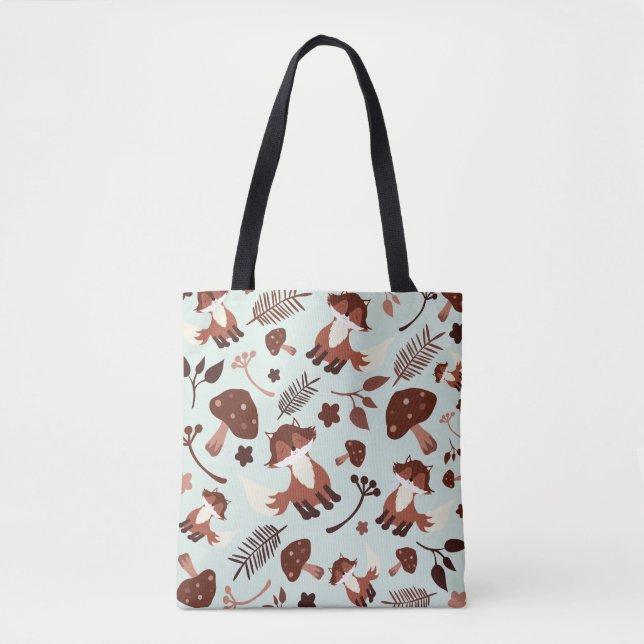 Bolsa Tote Raposa Whimsical (Frente)