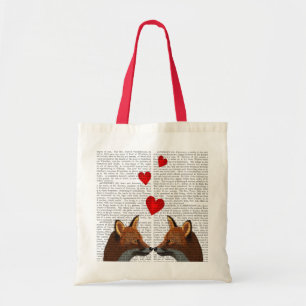 Bolsa Tote Raposas no Amor