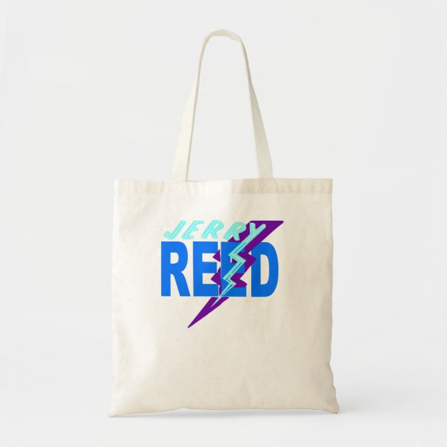 Bolsa Tote Raras Vintage 80s Jerry Reed (Frente)