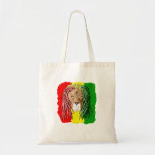 Bolsa Tote Rasta Lion Jamaican Reggae Flag