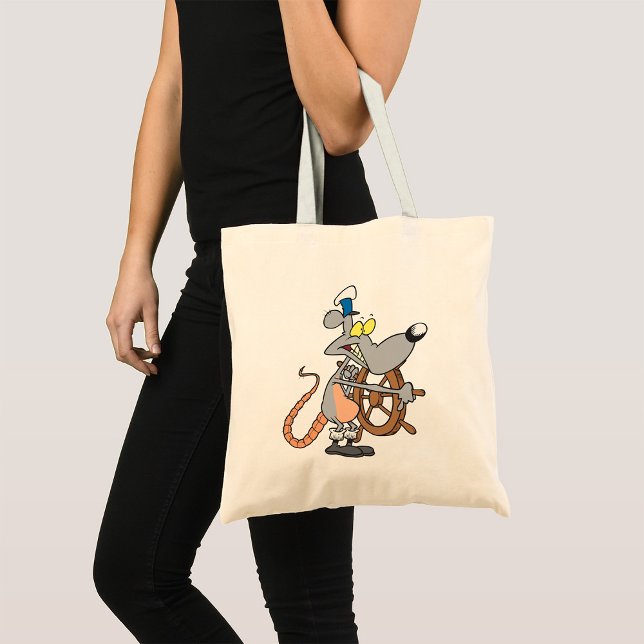Bolsa Tote Rat Capitão Tote Bag (Criador carregado)
