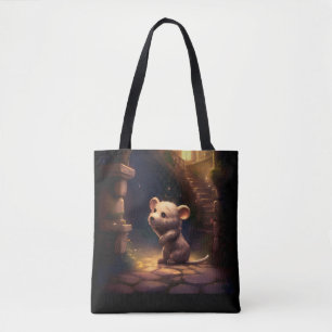 Bolsa Tote Rato Pequeno e Bonito Adorável