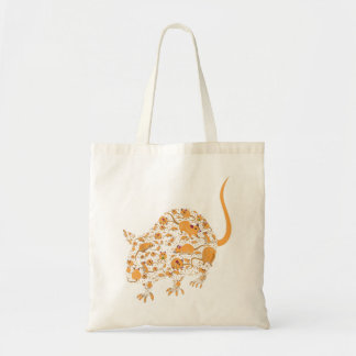 Bolsa Tote Ratos Antes De Homens - Rato Mamão