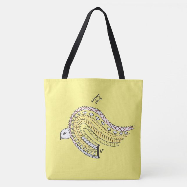 Bolsa Tote Ratos Conversando (Frente)