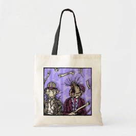 Bolsa Tote Ratos e Ossos - Arte Surreal Pop