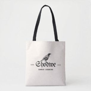 Bolsa Tote Raven Crest Sempre Aprendendo