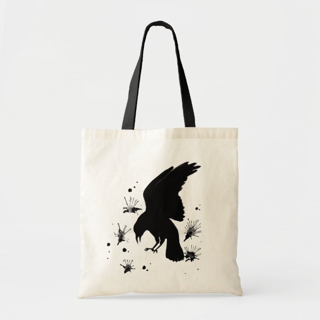 Bolsa Tote Raven Nevermore (Frente)