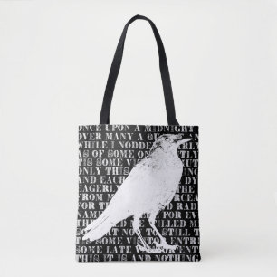 Bolsa Tote Raven Nunca Mais