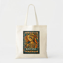 Bolsa Tote Ravenna Itália Imperatriz Bizantina Mosaico