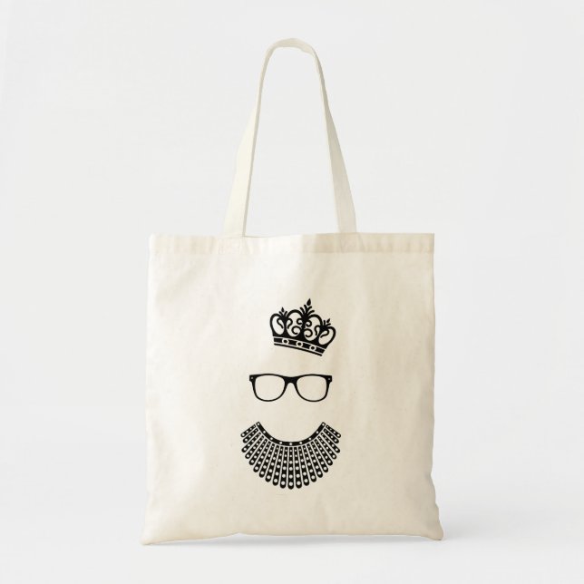 Bolsa Tote RBG Candle, Ruth Bader Ginsburg Gift, RIP RBG (Frente)