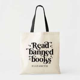 Bolsa Tote Read Banned Books Book Lover's Gift