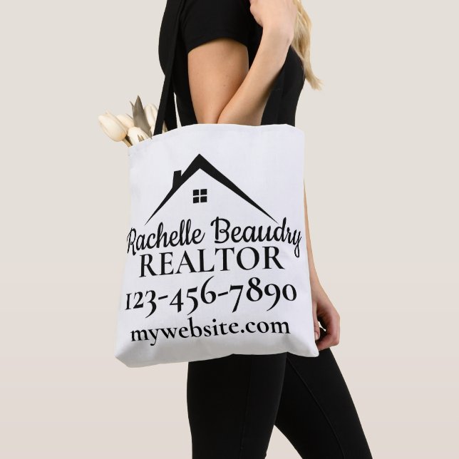 Bolsa Tote Real Estate Marketing Custom Realtor (Close Up)