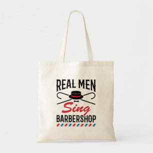 Bolsa Tote Real Men Sing Barbershop Singer