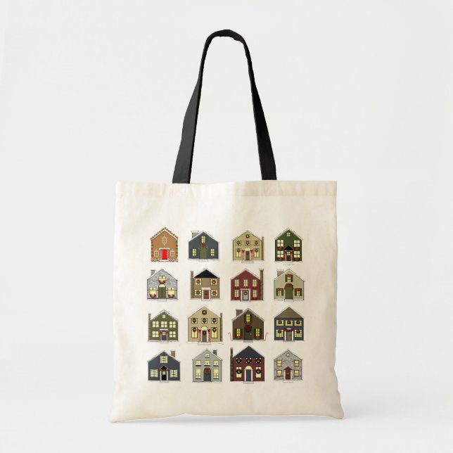 Bolsa Tote Realtor Christmas Holiday (Frente)