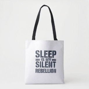 Bolsa Tote Rebelião Silenciosa: O Poder do Sono
