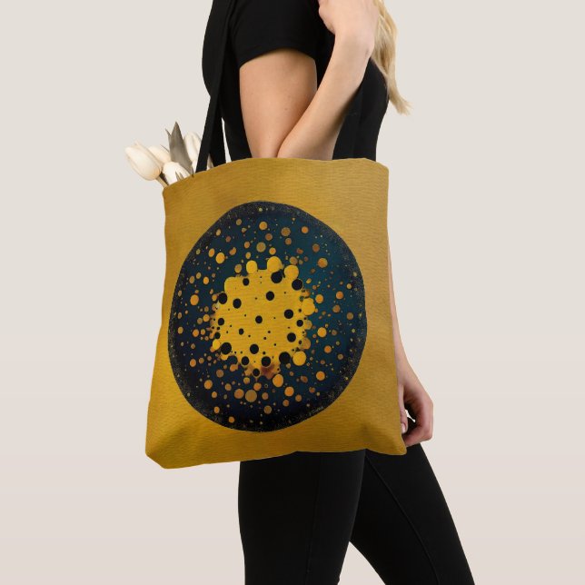 Bolsa Tote Rebirth – Abstract Circle Of Emergence (Close Up)