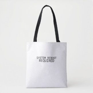 Bolsa Tote Reboot do Sistema Necessário Máquina de Escrever M