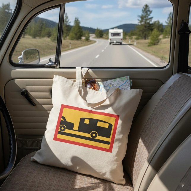 Bolsa Tote Reboque de uma Caravana (Criador carregado)