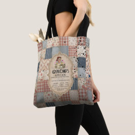 Bolsa Tote Receitas de Família da Cozinha da Vovó™