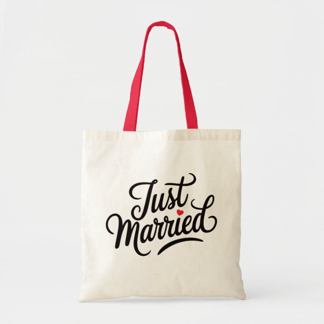 Bolsa Tote Recém-Casados Noivas (Frente)