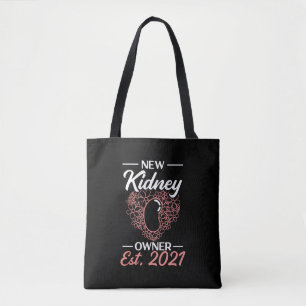 Bolsa Tote Receptor de transplante de proprietário de rim nov