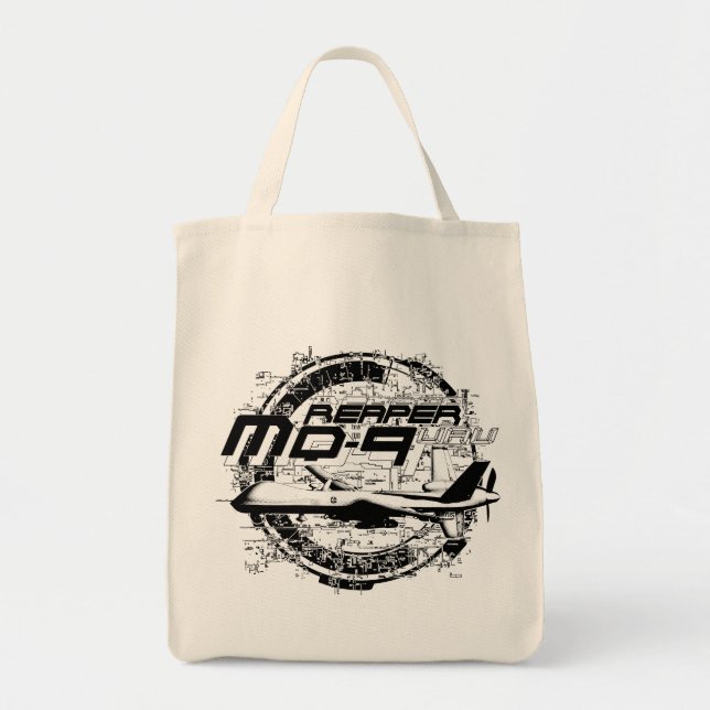 Bolsa Tote Receptor MQ-9 (Frente)